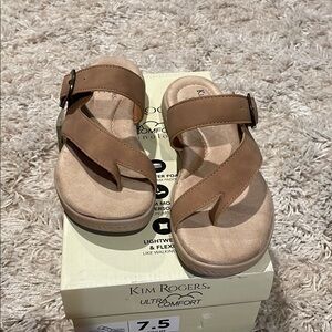 Kim Rogers Tan Sandals